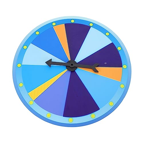 BCOATH 1pc Game Wheel for Party Raffle Ticket Wheel of Fortune Prize The Games Fun Party Prop