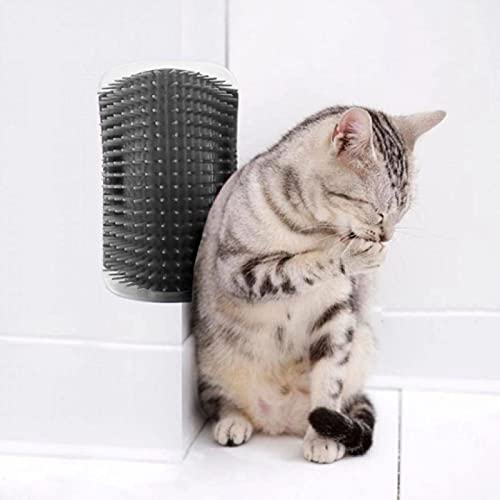 Escova Massageadora Cocadeira Tira Pelo Catnip Gato EL-P257
