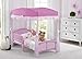 Delta Children Girls Canopy for Toddler Bed, Pink