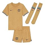 Nike 2022-2023 Barcelona Little Boys Away Kit