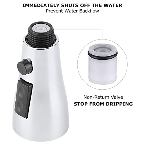 G1/2 Pull Down Electroplate Faucet Testina di