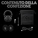 immagine 3Logitech G PRO X Wireless Lightspeed Cuffie Gaming, Microfono Blue Voice, Driver PRO-G 50mm, DTS X 2.0 Audio Surround, Batteria fino a 20 Ore, Auricolari in Similpelle, Scheda Audio USB, PC, Mac, Nero
