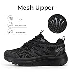 FitVille Damen Sneaker Weit Walkingschuhe für Breite Füße Atmungsaktive Sportschuhe Leichte Laufschuhe Dämpfung Bequeme Schuhe Outdoor Fitness Jogging – Bild 2