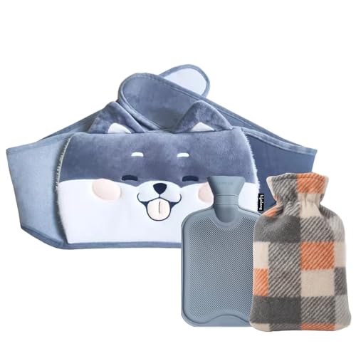 Image of Lifelong 1000ml Hot Water Bag with Waist Belt | Hot Water Bottle for Pain Relief | Hot Pack Warmer for Period Cramps, Back & Muscle Relief | Multipurpose Use with Hand Pocket & Leakproof (LLEHWB45)