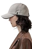 VA Black Stud Ball Cap Gray