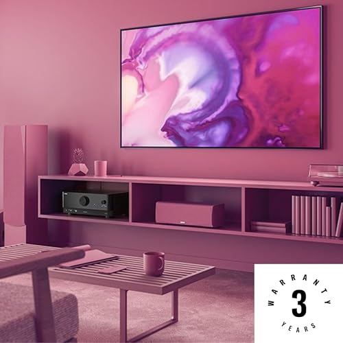 Yamaha Receiver RX-V4A – Netzwerk-Receiver mit MusicCast Surround-Sound, Gaming spezifischen...