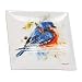 Big Sky Carvers Bluebird Stoneware Snack Plate