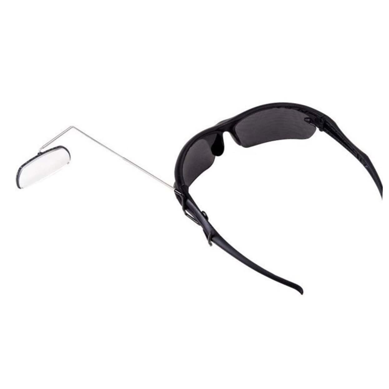 SUPVOX Cycling Glasses Mirror Adjustable Wide Angle Rear View for Eyewear and Helmets Lightweight Vibration Easy to Install Suitable for Cycling Glasses