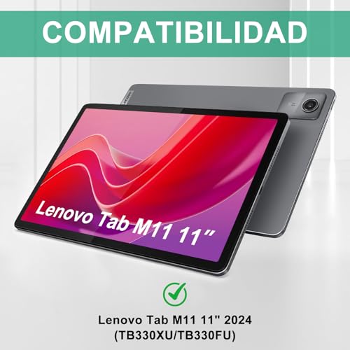 Teclado para Lenovo Tab M11 soluciona escritura lenta con funda Ñ verde 2