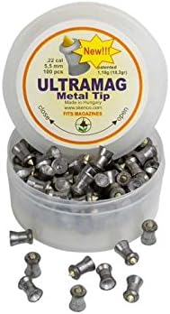 UltraMag .22 Cal, 18.2 Grains, Pointed, 100ct