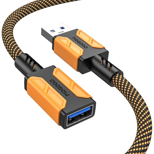 MOGOOD USB 3.0 Verl&auml;ngerungskabel 1M, 5Gbps High Speed Daten&uuml;bertragung, Typ A Stecker auf Buchse Datenkabel, Kompatibel mit PC, Laptops, Tablets, MacBook etc