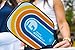 GAMMA Sports 5.0 Pickleball Paddle, Graphite Pickleball Paddle with Polypropylene Core and Honeycomb Grip, Blue and Orange, 4 (1/4)
