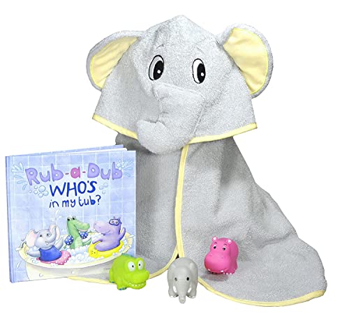 image for Tickle & Main, Baby Gift Set- Rub A Dub, Who’s in My Tub - 5 Piece B