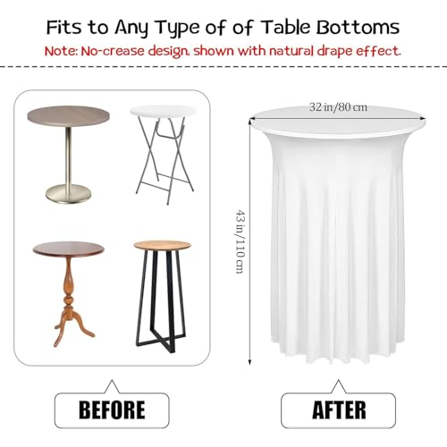 Linge de table de cocktail en élasthanne de Noël premium