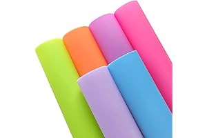 Glittery PVC Sheets for Crafts, DIY, and Projects