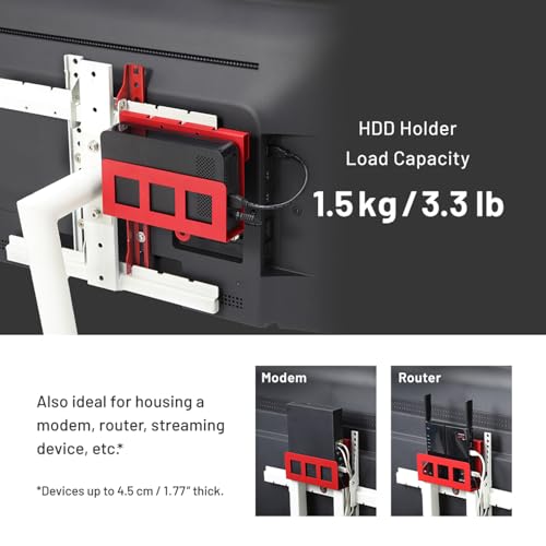 Soporte móvil para TV WALL V2 Caster tipo alto miniatura 5