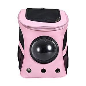 Haiqings Grote rugzak draagbare ruimte capsule raam hondentas s producten accessoires draagbare reistassen (kleur: roze) wenfeng1991 (kleur: roze)