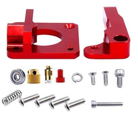 TESSERACT Right Hand All Metal Aluminium Drive Feed Kit Extruder Upgrade for 3D Printer MK8 Extruder 1.75mm Filament for 3...