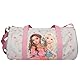 Depesche 13122 TOPModel Juicy - Sporttasche in Hellgrau, mit Model Motiv und buntem Muster, Handtasche mit verstellbarem Gurt