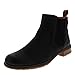 Price comparison product image Barbour Womens Abigail Leather Winter Casual Low Heel Smart Ankle Boots - Black - 5