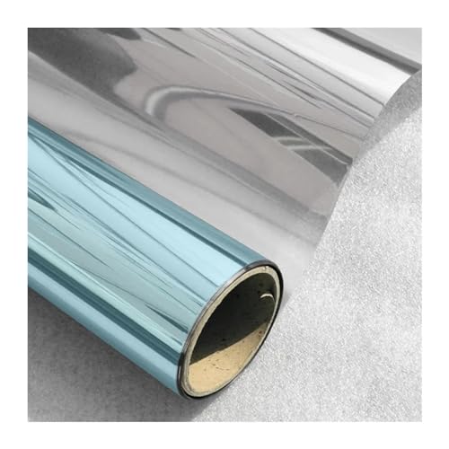 Película tintada reflectante para ventana del hogar, protección solar, protección solar, espejo y protección solar, 40 x 200 cm