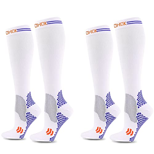 GIMA Kompressionsstrümpfe Sport - 5 Paar Kompressionssocken Für Laufen, Radfahren & Reisen