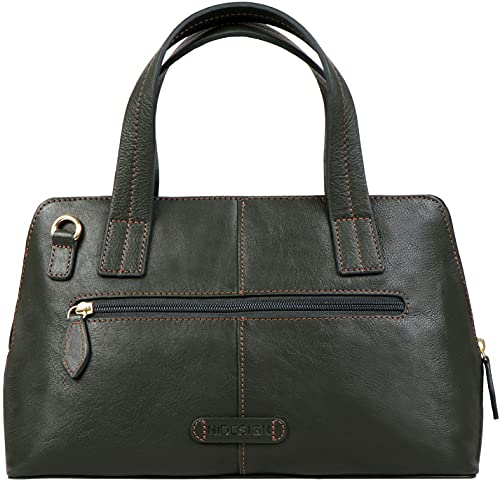 Hidesign Cerys Medium Leather Satchel Crossbody with Detachable Shoulder Strap3