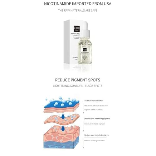 Senana Marina Niacinamide Whitening Face Serum Anti-Aging Anti Wrinkle Remove Freckle Firming Nourishing thumb #4