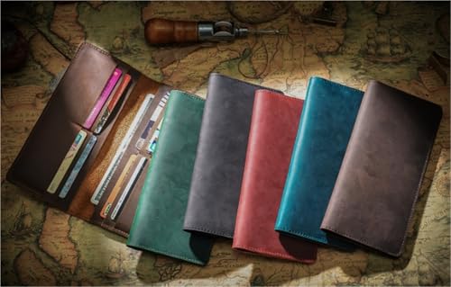 Vintage Clutch Long Fashion Wallet(Coffee)4