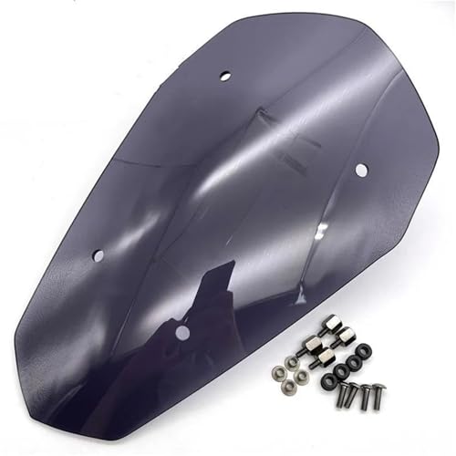 Motorrad Windschutzscheibe Windschutz Windabweiser Für Yamaha MT-07 Tracer MT07 Tracer 2020 2021 Wind Shield Screen Windschild Windabweiser Windschutz(Rauch)