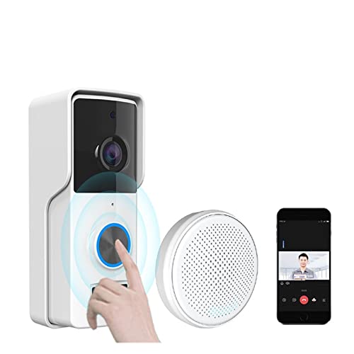 Visiophone sans fil et sonnette pour maison avec interphone video de surveillance