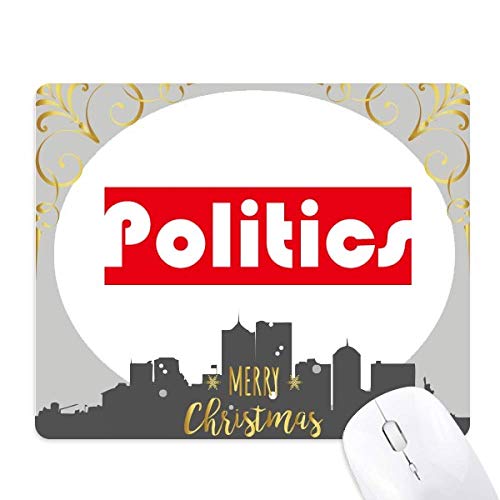 Tapis de souris la nuit de noël pour éviter les glissements sur le bureau