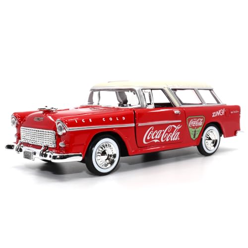 ミニカー Coca-Cola 1955 Chevy Bel Air Nomad Wagon 41N4KHxr12L.jpg