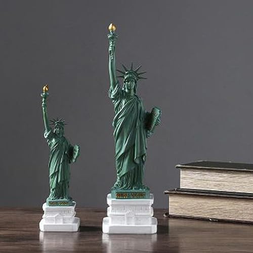 LIOOBO Statue of Liberty Retro Resin Decor Liberty Bell Resin Figurine American Symbol Statue Retro Decor Of Ornamental s s Ornamental - Image 4