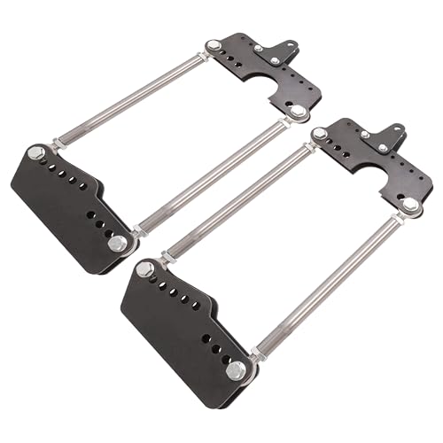 KUAFU Adjustable Parallel 4-Link Rear Suspension Kit Universal Frame Mount High Horsepower Heavy Duty Steel