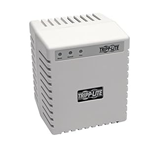 Tripp Lite 600W 120V Power Conditioner, Automatic Voltage Regulation (AVR), AC Surge Protection, 6 Outlets (LS606M)
