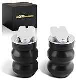 maXpeedingrods Suspension Enhancement Rear Kit 6000 Lbs for Chevrolet Silverado and GMC Sierra 1500 2500 1999-2010 Rubber Helper Spring Kit