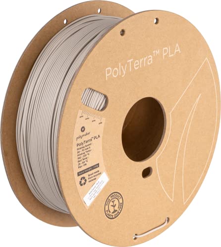 Image of Polymaker PolyTerra PLA Muted Series - 1.75mm - 1kg - White