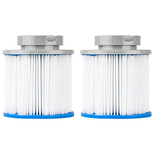 Clear Choice Pool Spa Filter 4.38 Dia x 4.13 in Cartridge Replacement for M-SPA B03008 Baleen AK-B0300874, [2-Pack]