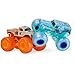 Monster Jam, Official Whiplash Earth Vs. Grave Digger Surf 1:64 Scale Die-Cast Monster Trucks (Walmart Exclusive), Kids Toys for Boys Ages 3 and up