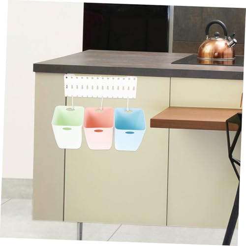 Caneca de basura reciclable pequeña para cocina y pared miniatura 5