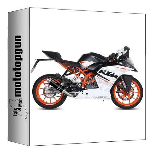 Mivv ligne complete gp acier noir KTM RC 390 pot echappement