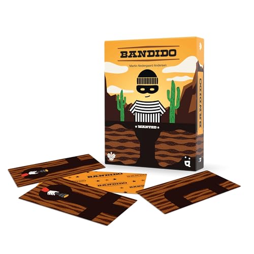 Helvetiq Bandido, juego de cartas de bolsillo en italiano – Cooperativo para 1 – 4 jugadores a partir de 6 años – Usa la lógica para bloquear las rutas de escape en partidas rápidas y atractivas