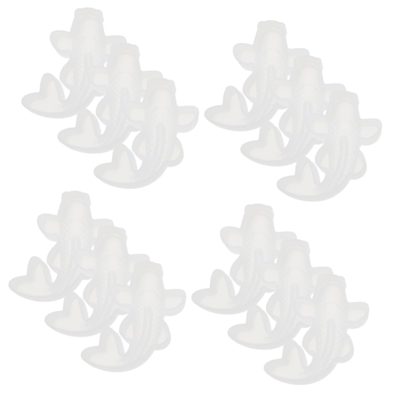 Gadpiparty Molde De Silicona Para Decoración De Pasteles Forma De Para Jabón Para Manualidades Diy 3 Piezas X 4