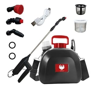 Pulvérisateur Électrique 5L Phoenix - Batterie Rechargeable 3h + Triple Buse