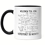 Hey!Print Welchen Teil Der Formel Verstehst Du Nicht Tasse Schwarz Lustige Geschenkidee Mathematiker Physiker Ingenieur