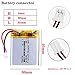 Liter energybattery 3.7V Lipo Battery 450mAh Rechargeable Lithium ion Polymer Battery 403035 with JST Connector