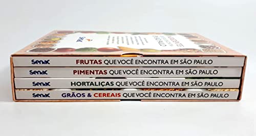 Ingredientes que você encontra em São Paulo - Box com quatro livros