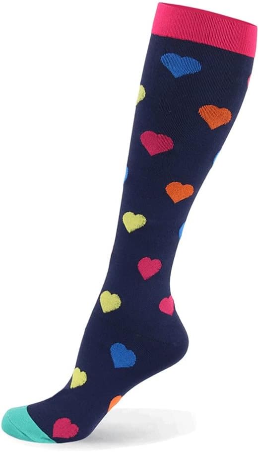 Compression Socks Mid-calf Sports Men and Women Fitness Calf Casual
