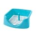 Favorite 18" High Fence Dog Training Tray with Post Included, Blue